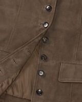 Kragenlose Lederjacke, HIGHMOOR