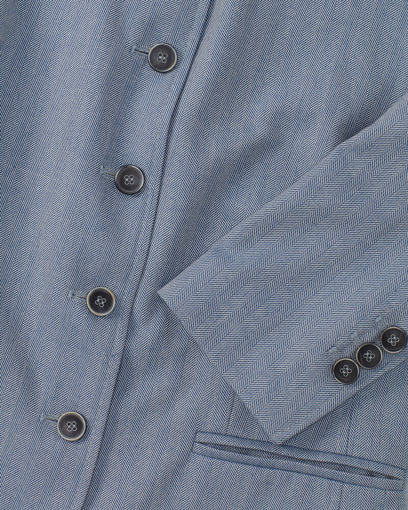 Fischgrat-Stehkragenjacke, REITMAYER