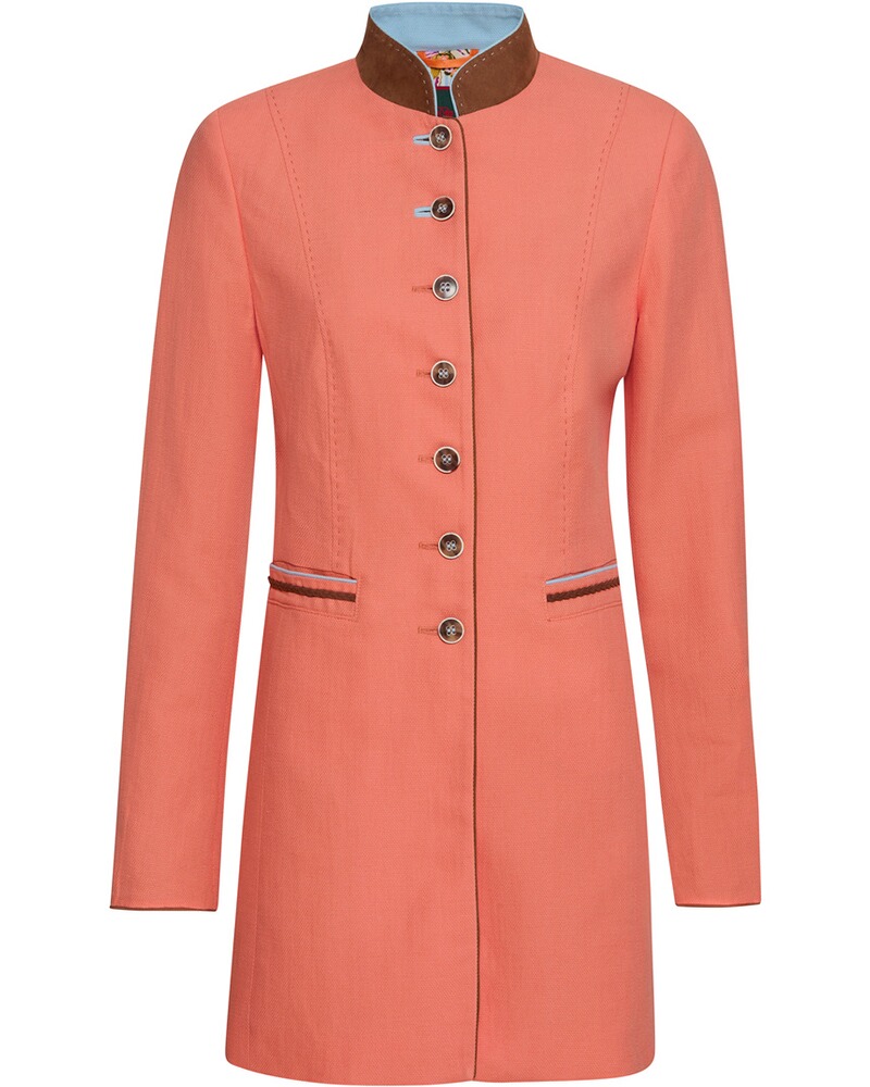 Gehrock mit Kontrastdetails