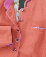 Stehkragenjacke mit Kontrast, REITMAYER