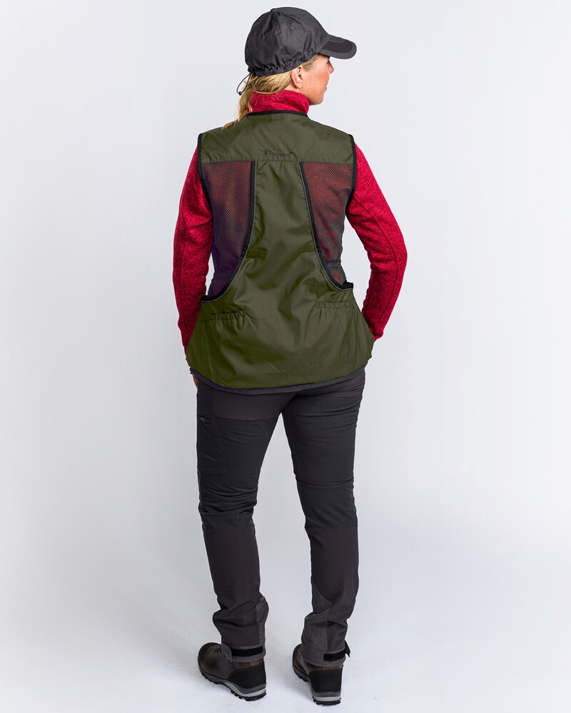 Damen Weste Dog Sports 2.0, Pinewood