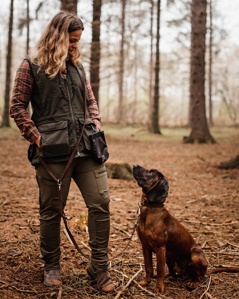 Damen Weste Dog Sports 2.0, Pinewood