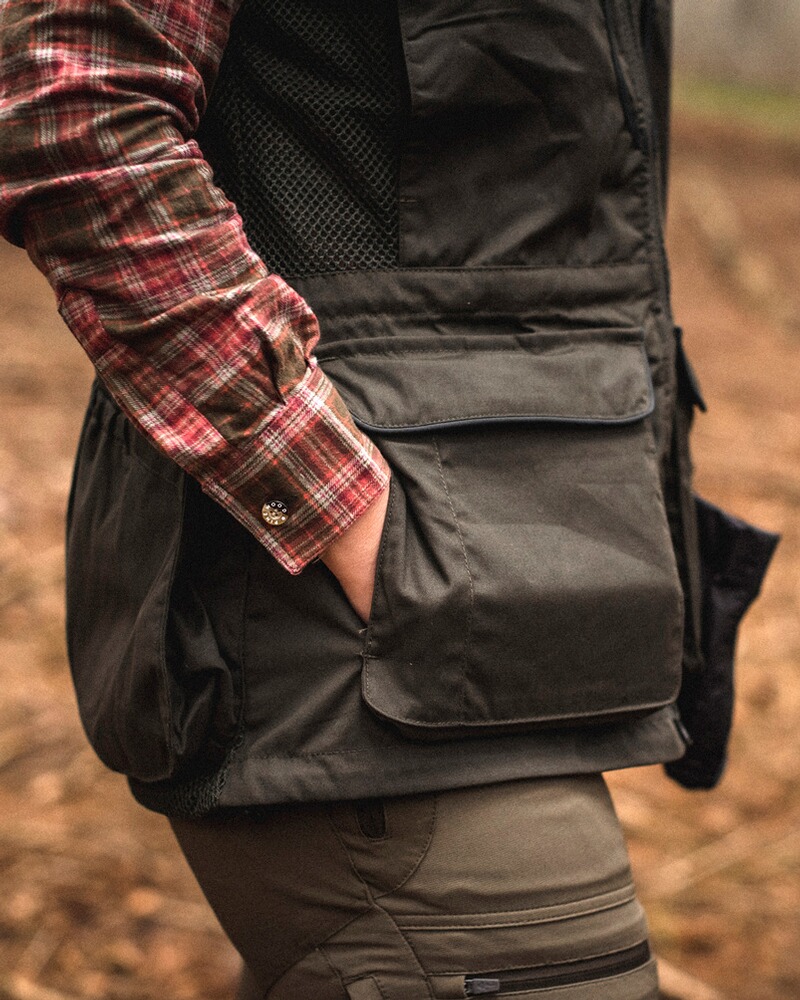 Damen Weste Dog Sports 2.0, Pinewood