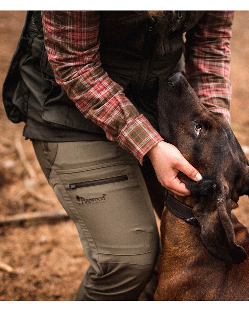 Damen Weste Dog Sports 2.0, Pinewood