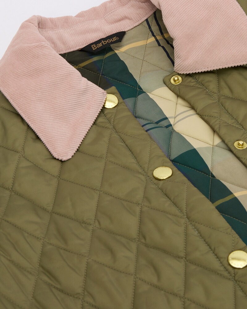 Steppjacke Icons Cropped Liddesdale, Barbour