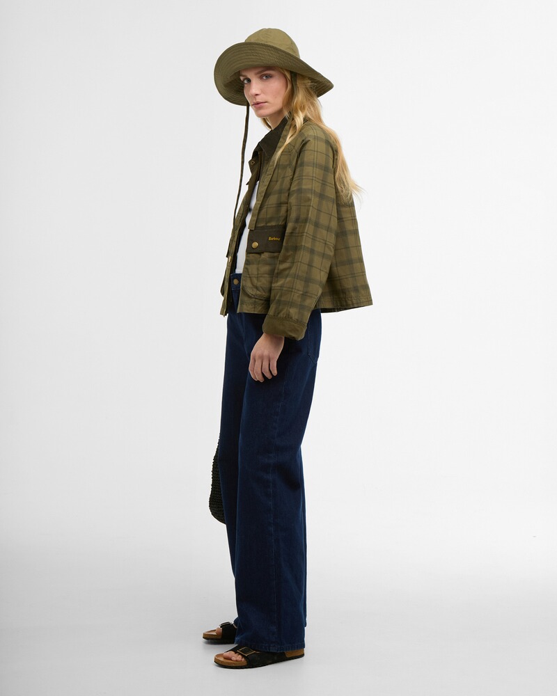 Jacke Tartan Cropped Beadnell, Barbour