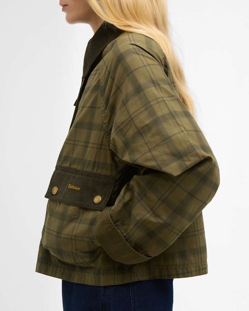 Jacke Tartan Cropped Beadnell, Barbour