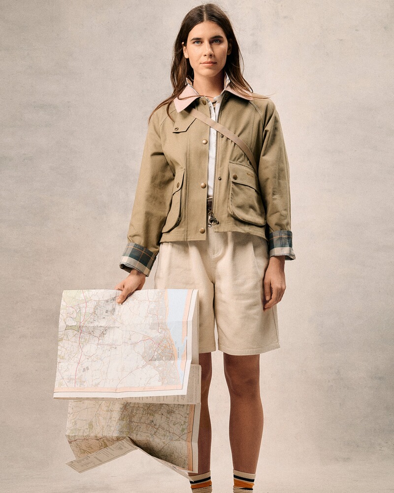 Jacke Cropped Beadnell, Barbour