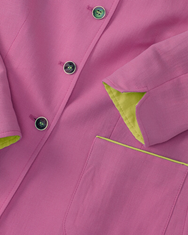 Gehrock mit Stehkragen, White Label