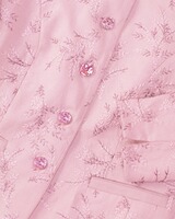 Leinen-Stehkragenjacke, White Label