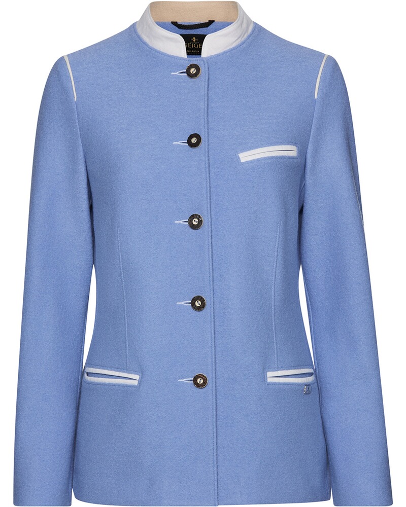 Walk-Stehkragenjacke