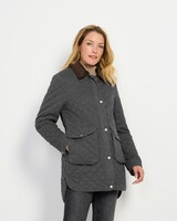 Steppjacke mit Cordkragen, Brigitte von Schönfels