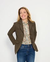 Shetland-Tweed-Blazer, Brigitte von Schönfels