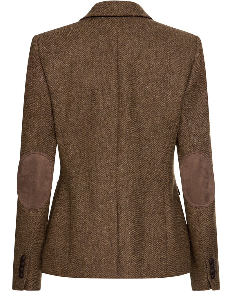 Fischgrat-Tweedblazer, HIGHMOOR