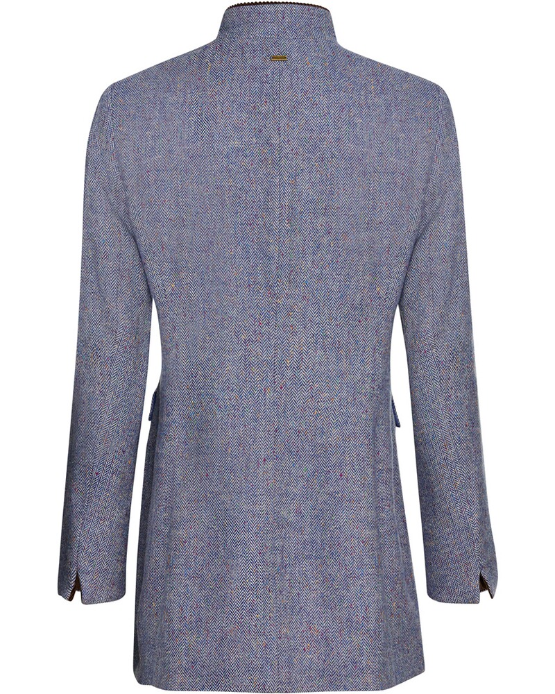 Tweed-Gehrock mit Samtdetails, REITMAYER
