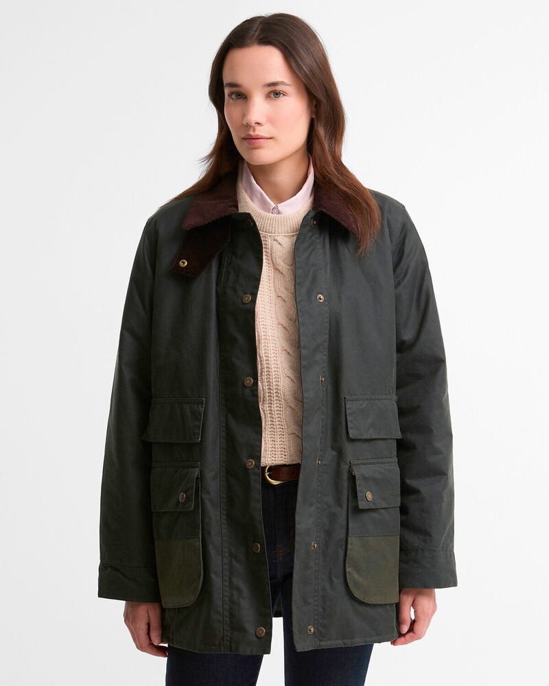 Wachsjacke Modern Border, Barbour
