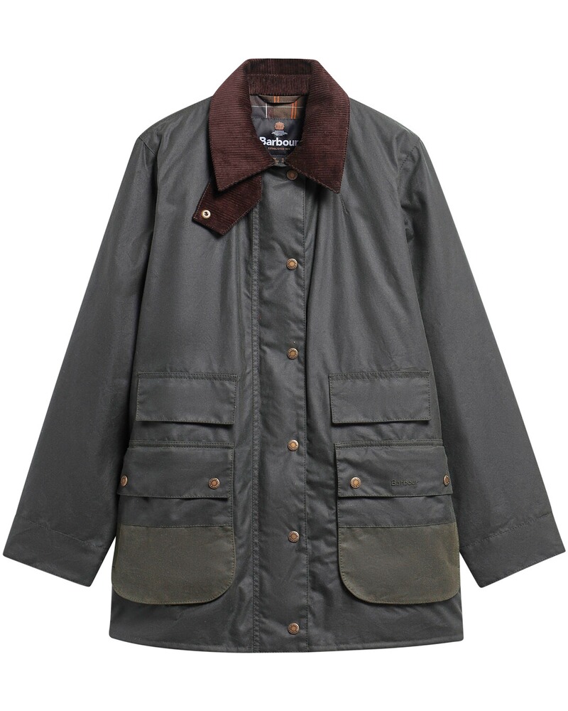 Wachsjacke Modern Border