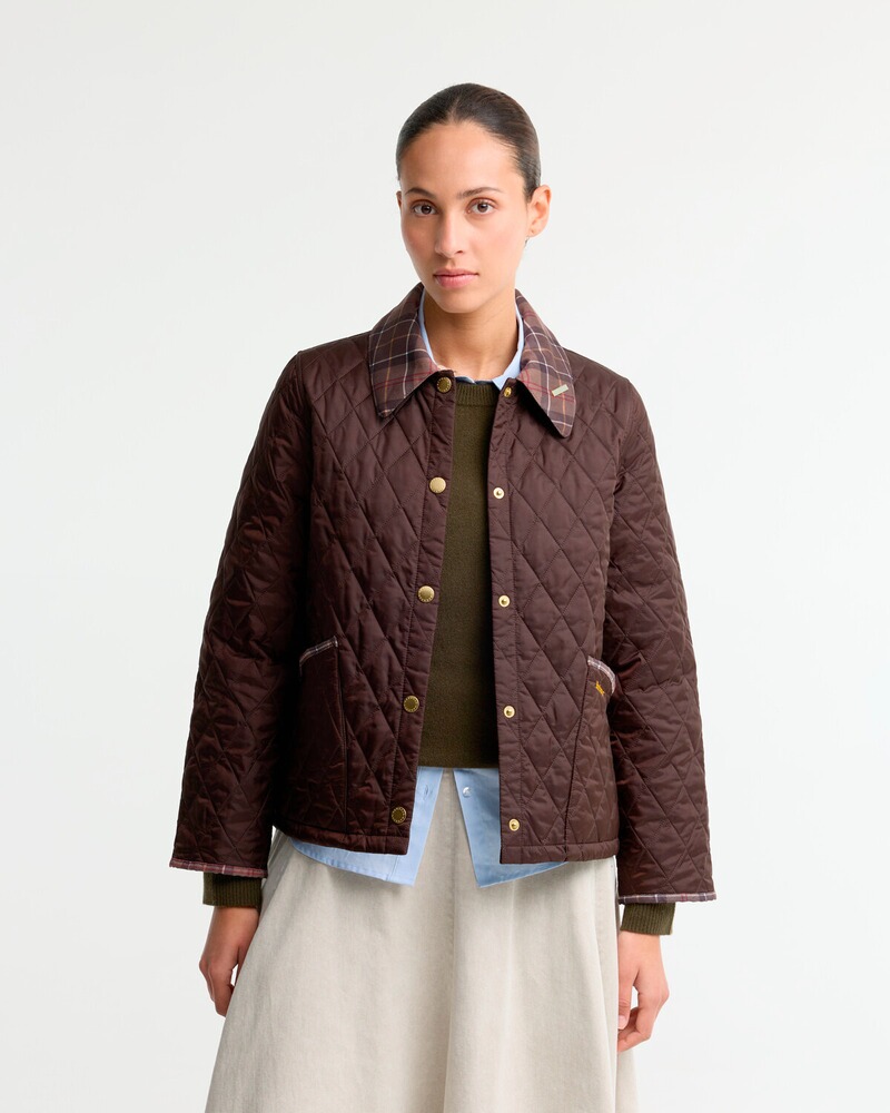 Steppjacke Icons Cropped Liddesdale, Barbour