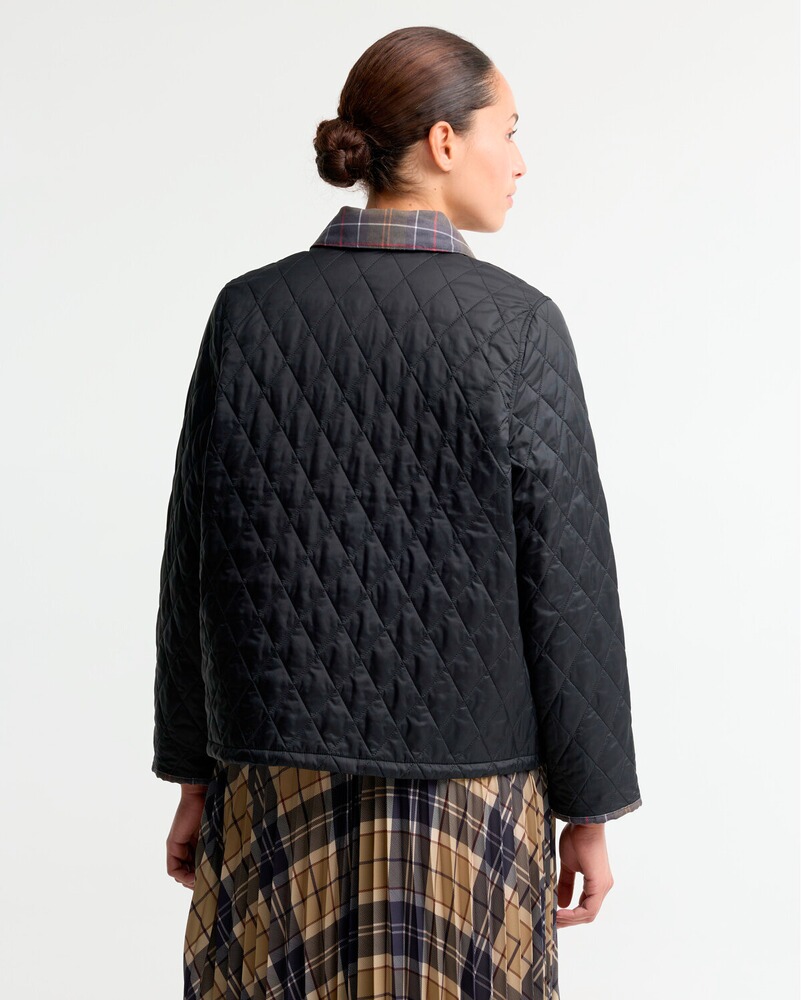 Steppjacke Icons Cropped Liddesdale, Barbour