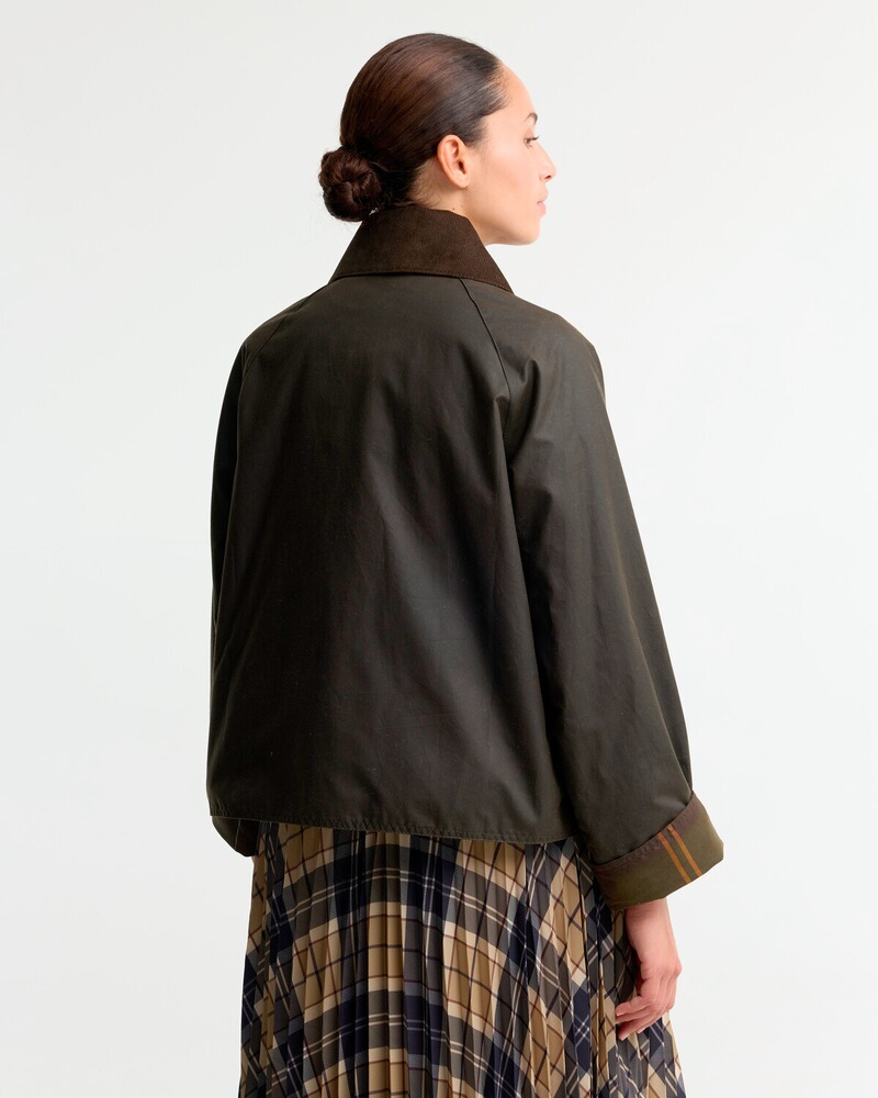 Wachsjacke Reimagined Icons Tartan Spey, Barbour