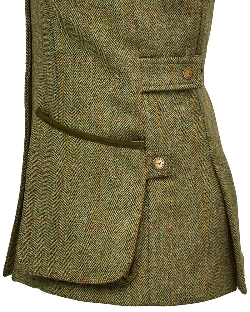 Tweed-Schiessweste Avery Pernith, Laksen
