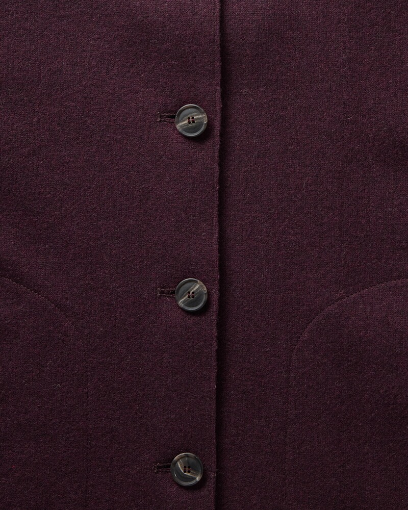 Kurze Kastenjacke, White Label