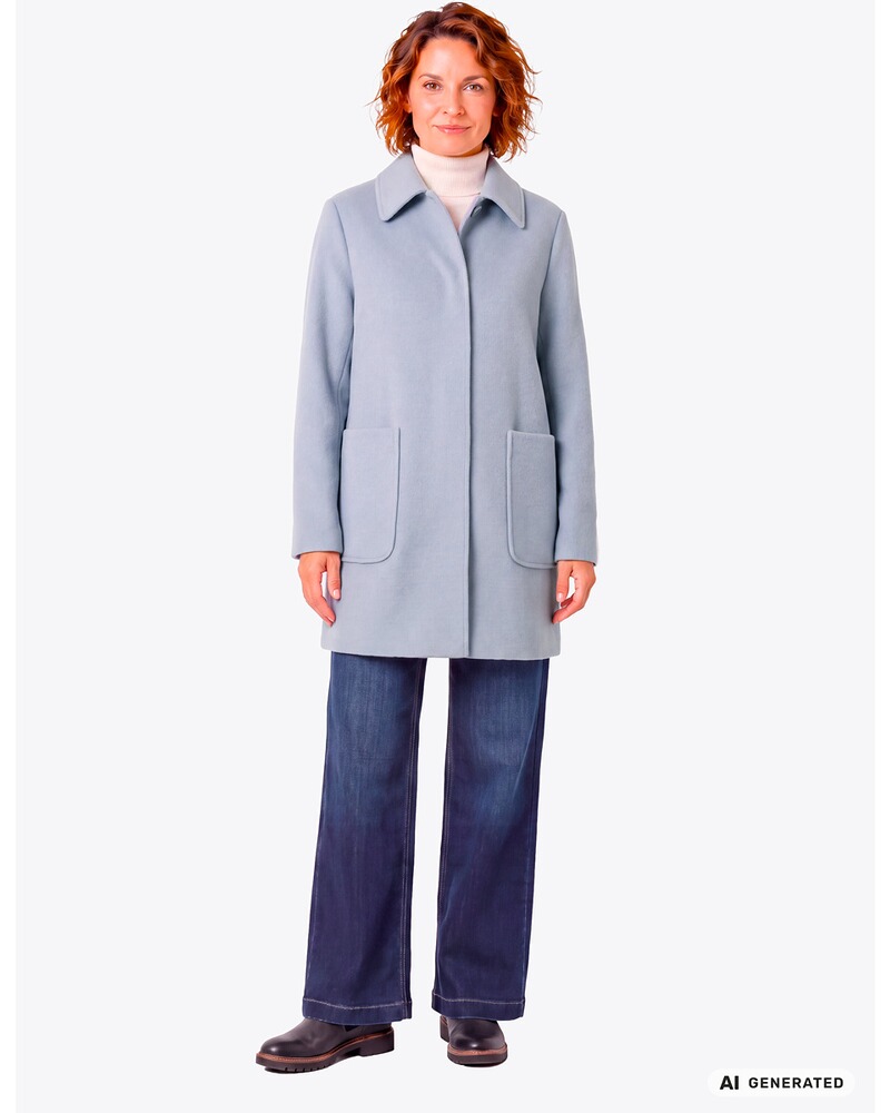 Lange Jacke, White Label
