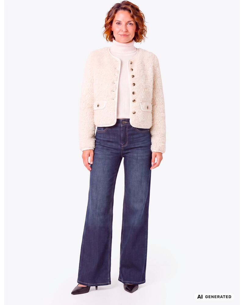 Webpelzjacke, White Label