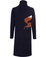 Strickkleid mit Fuchs, HIGHMOOR