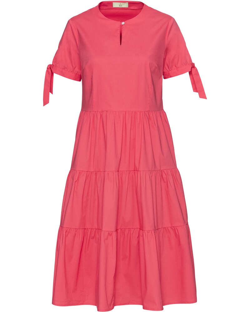 Kleid mit Stufenvolants