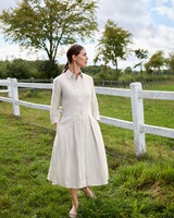 Hemdblusenkleid mit Vichykaro, HIGHMOOR