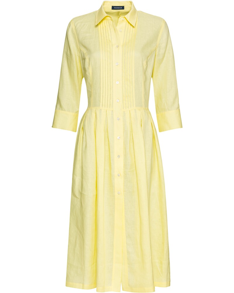 Leinenkleid mit Biesen
