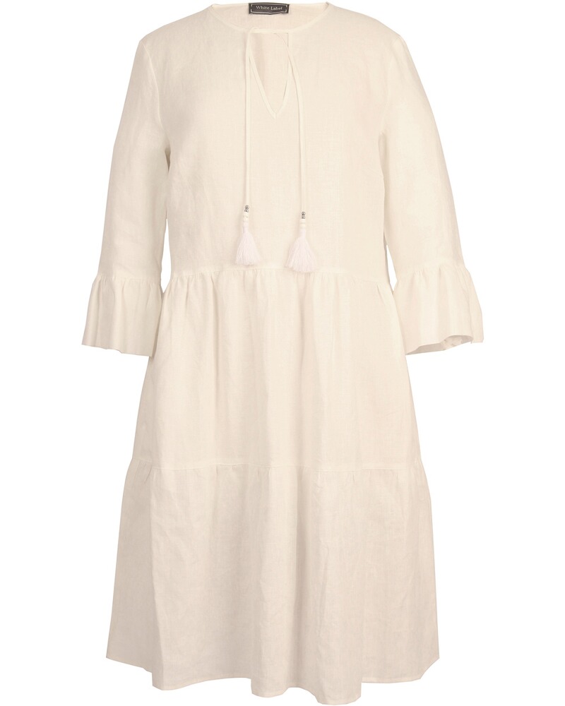 Leinen-Stufenkleid