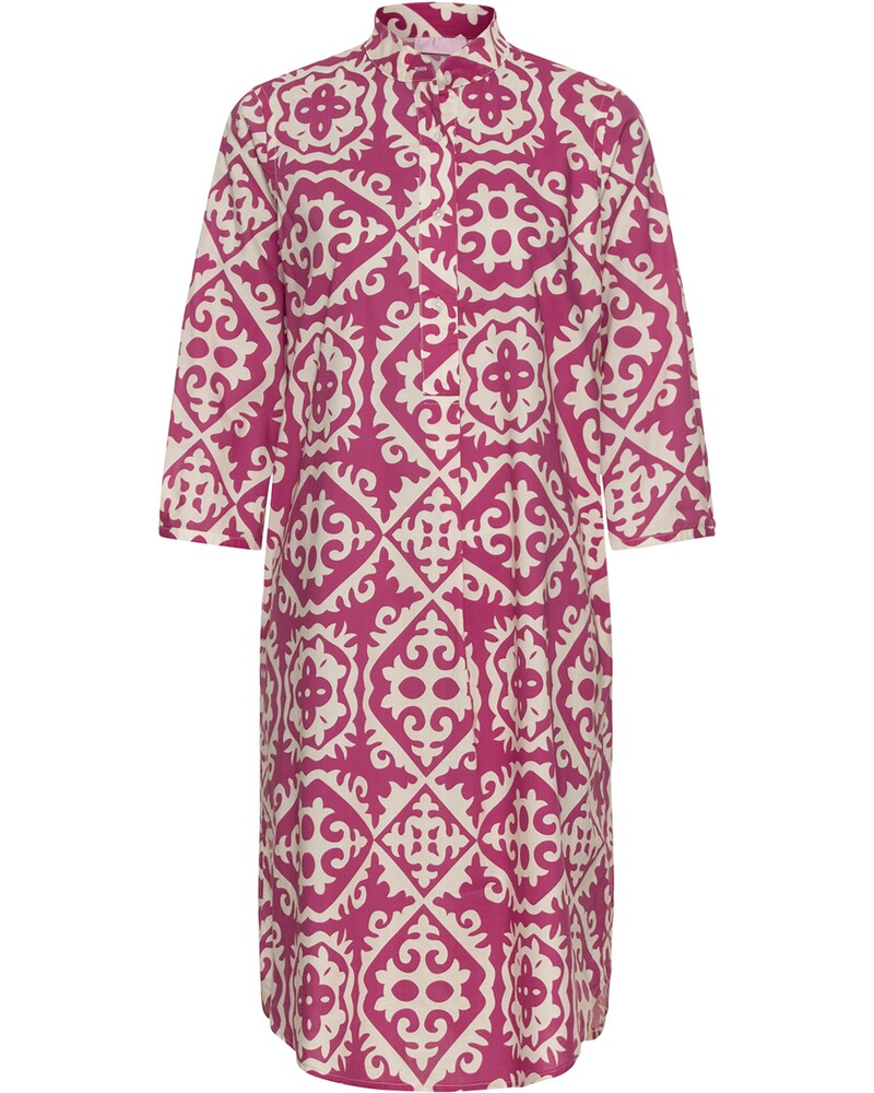 Midi-Kleid mit Allover-Print