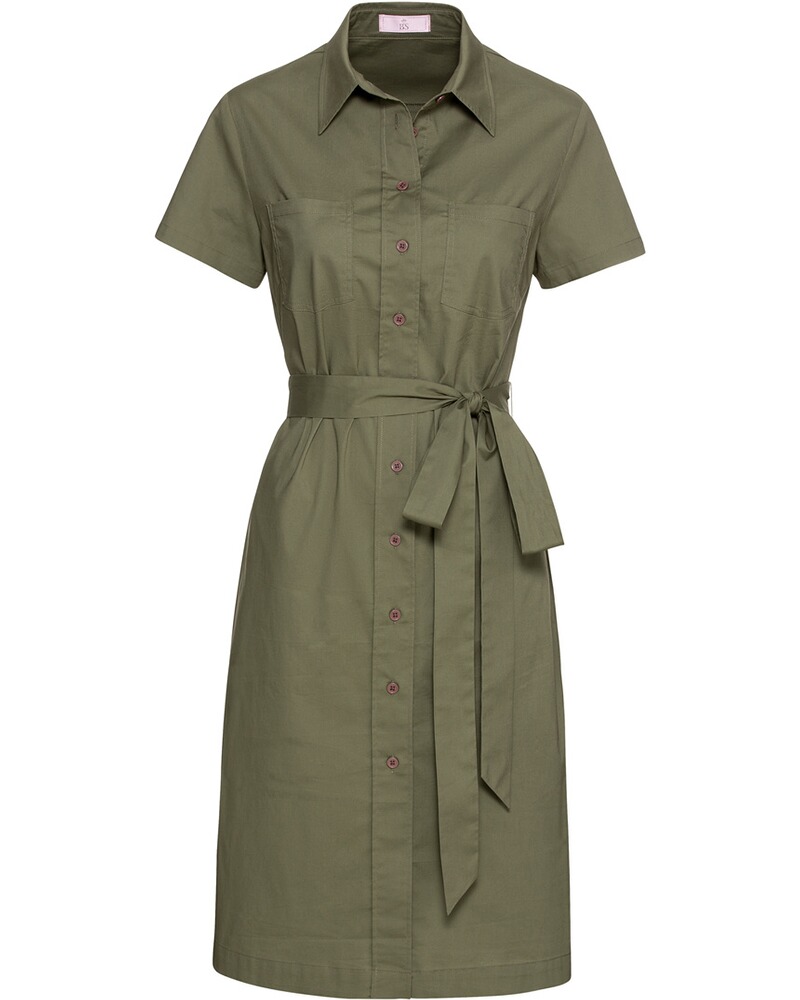 Hemdblusenkleid mit Gürtel