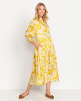 Blumen-Kleid mit Stehkragen, REITMAYER