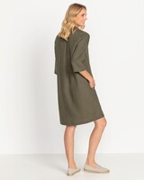 Leinen-Hemdkleid, In Linea