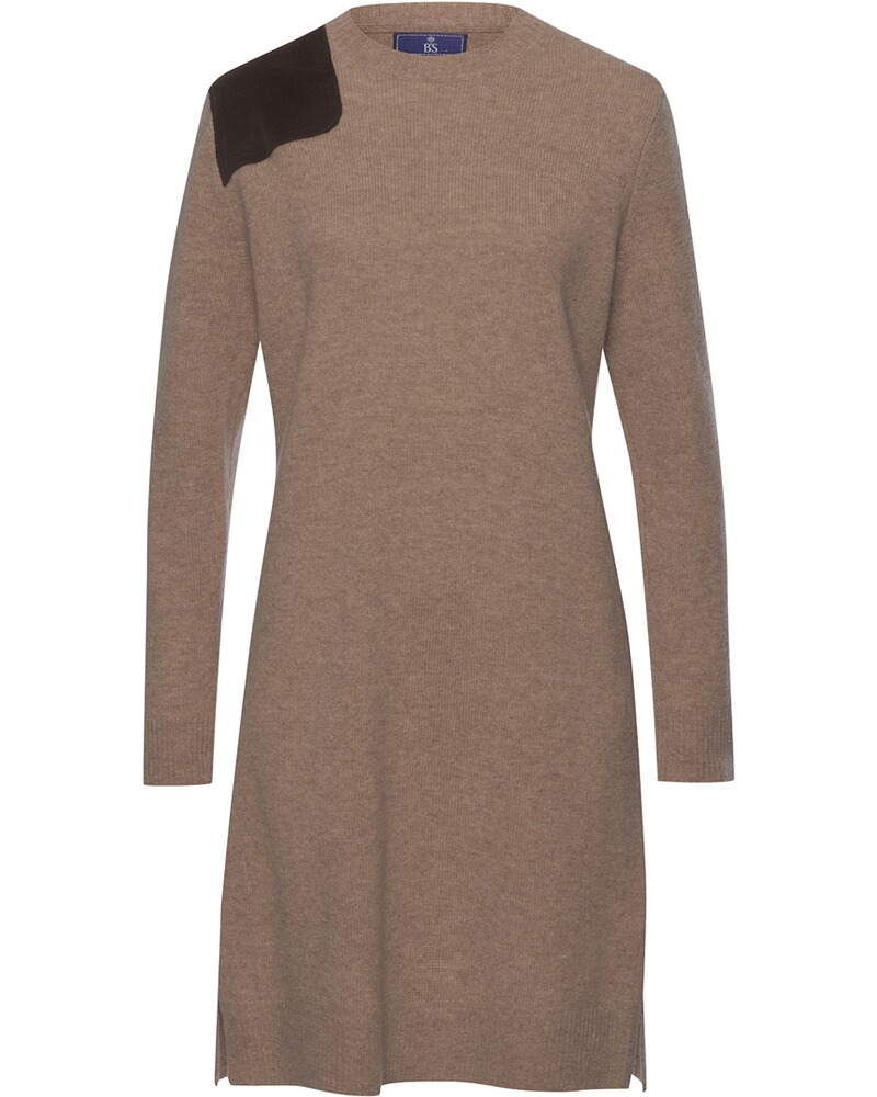 Kleid mit Schulterapplikation