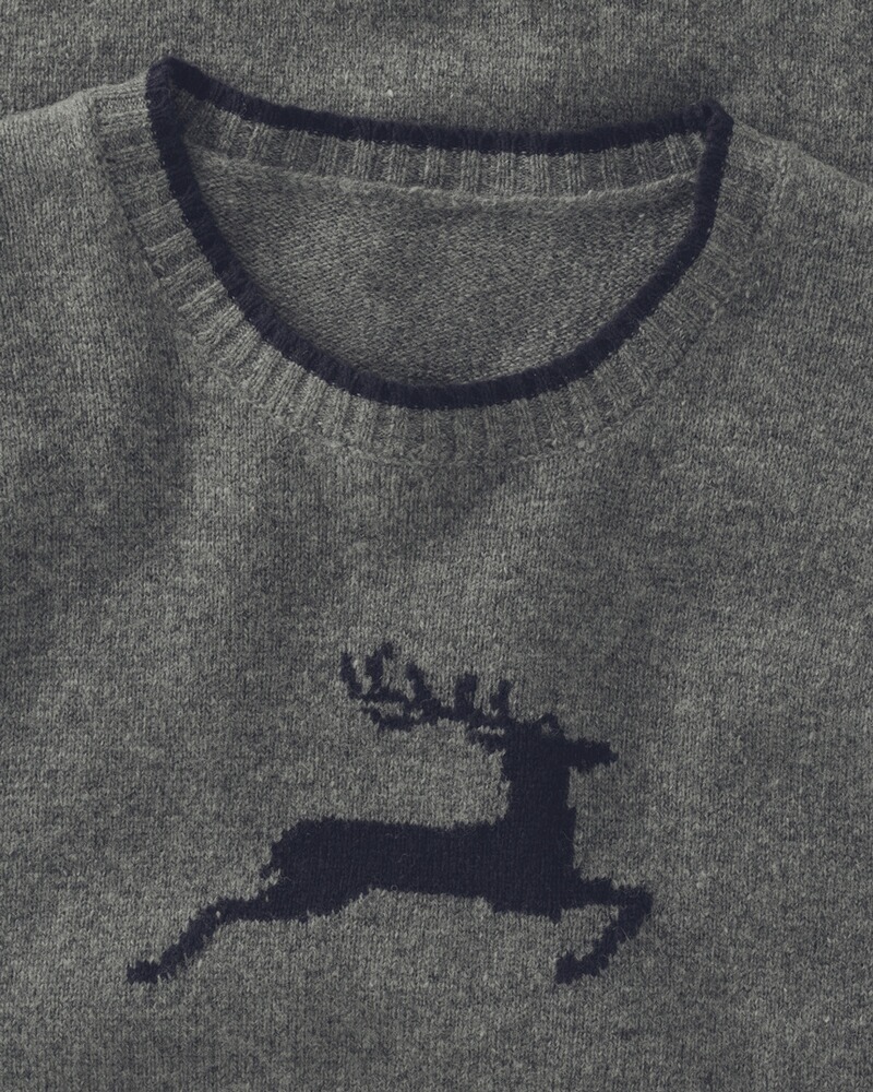 Strickkleid mit Hirsch, REITMAYER