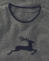 Strickkleid mit Hirsch, REITMAYER