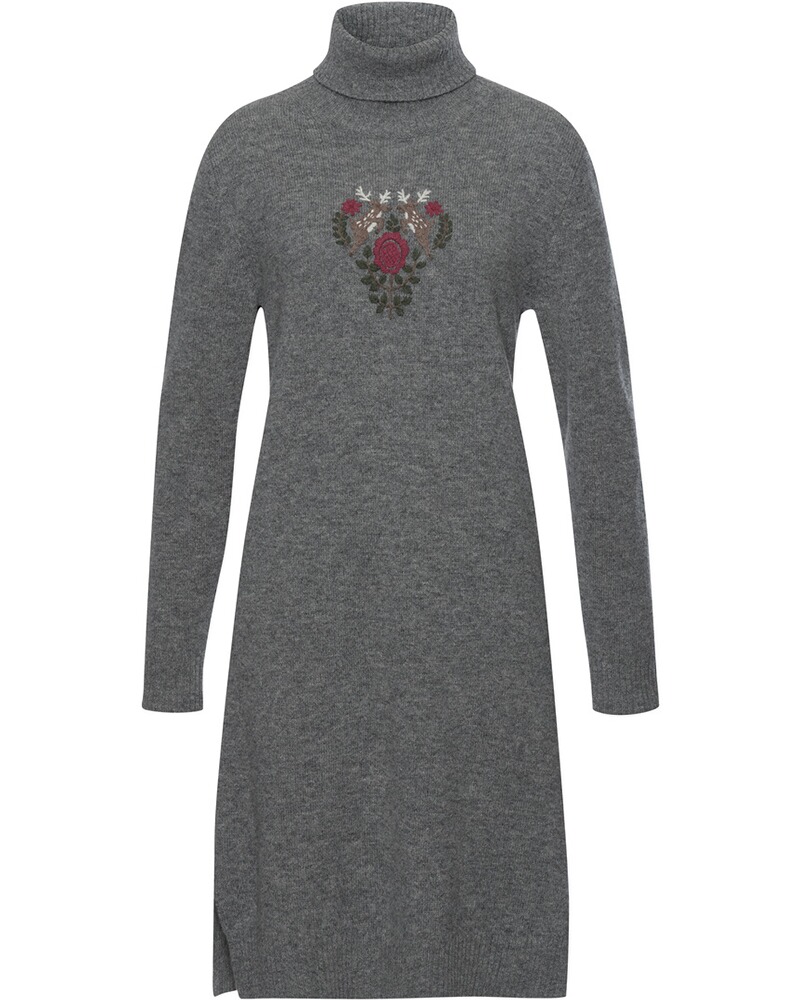 Strickkleid mit Hirschmotiv