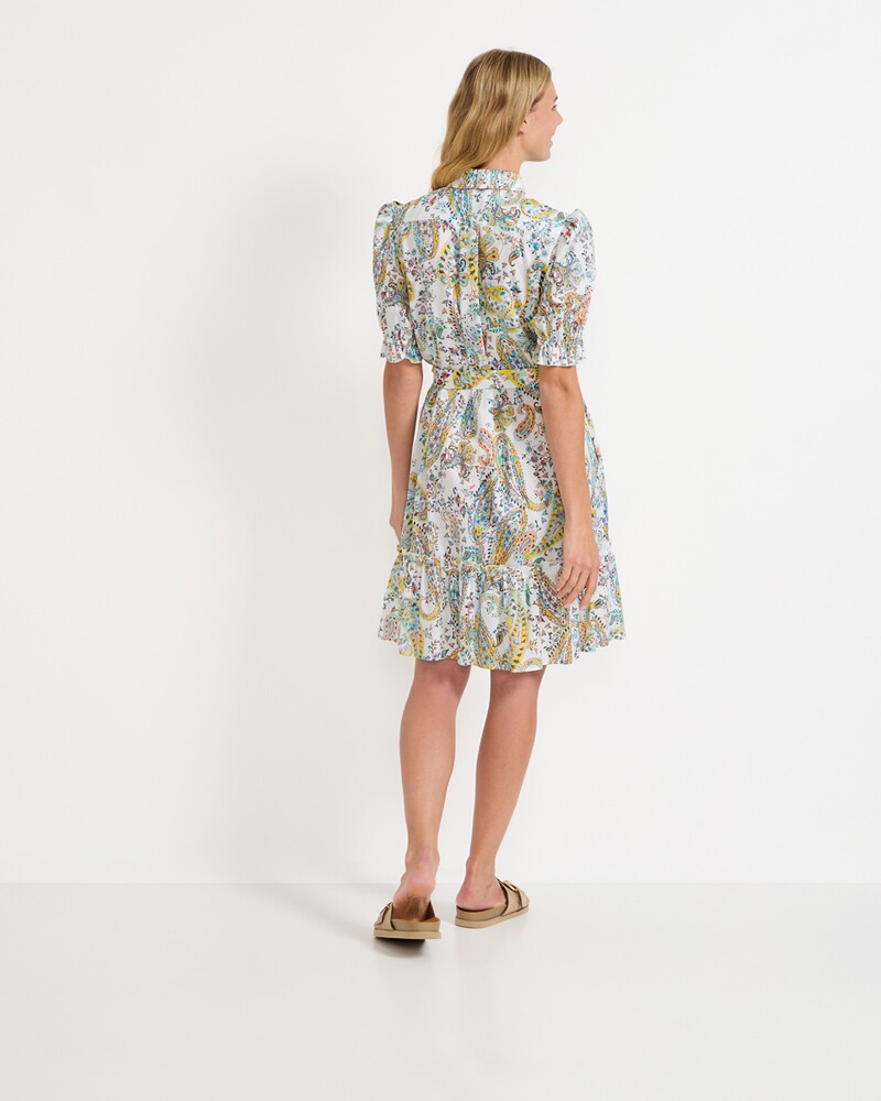 Paisley-Halbarmkleid, White Label