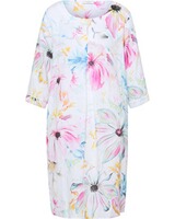 Leinenkleid mit Blumendruck, Clarina