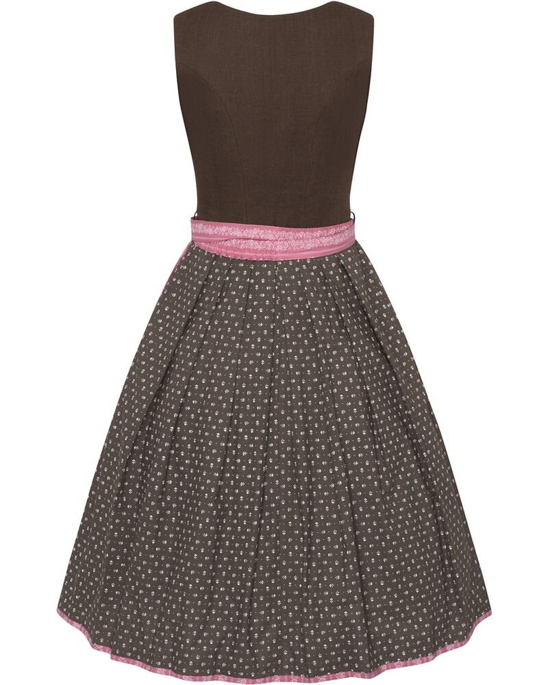 Midi Dirndl mit Reissverschluss, Almsach