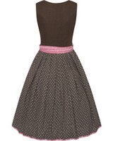 Midi Dirndl mit Reissverschluss, Almsach