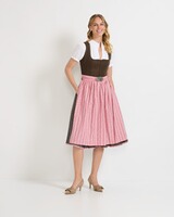 Midi Dirndl mit Reissverschluss, Almsach