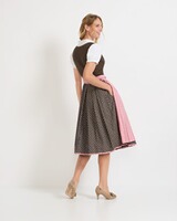 Midi Dirndl mit Reissverschluss, Almsach