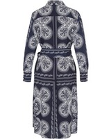 Hemdblusenkleid mit Paisley-Muster, POLICELAND