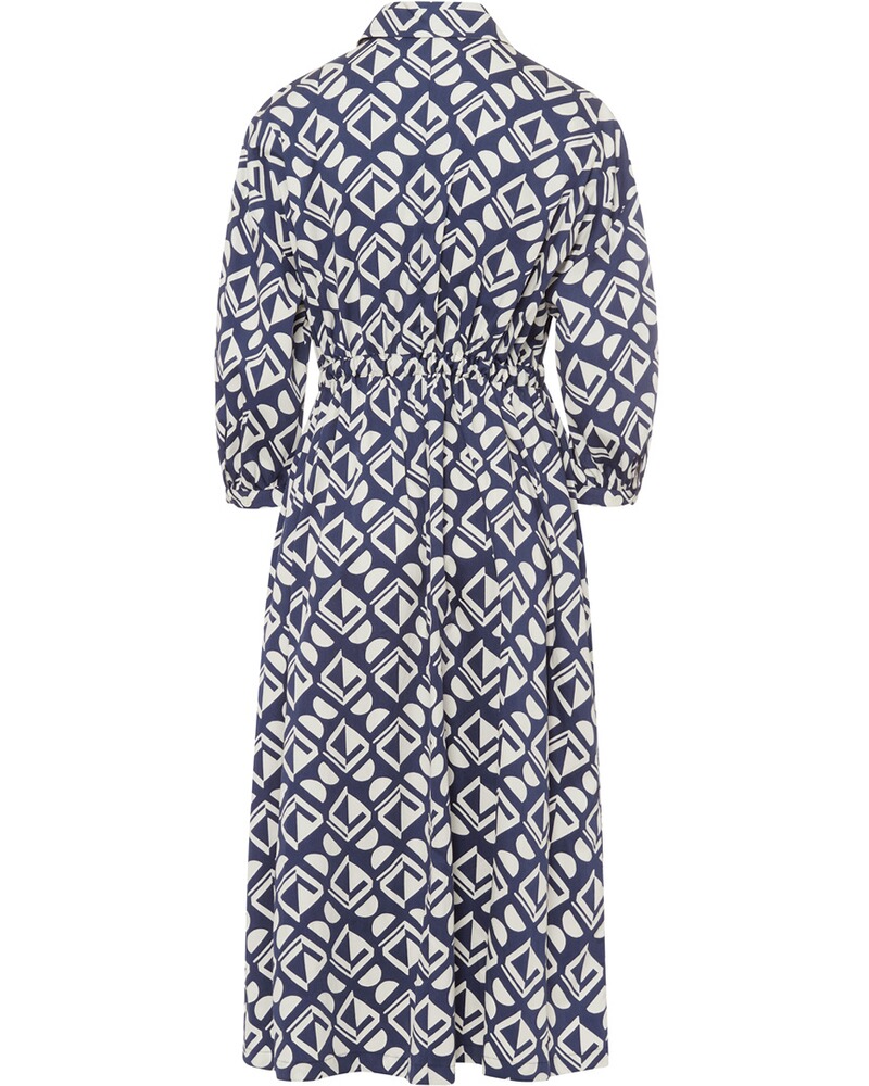 Hemdblusenkleid mit Print, POLICELAND