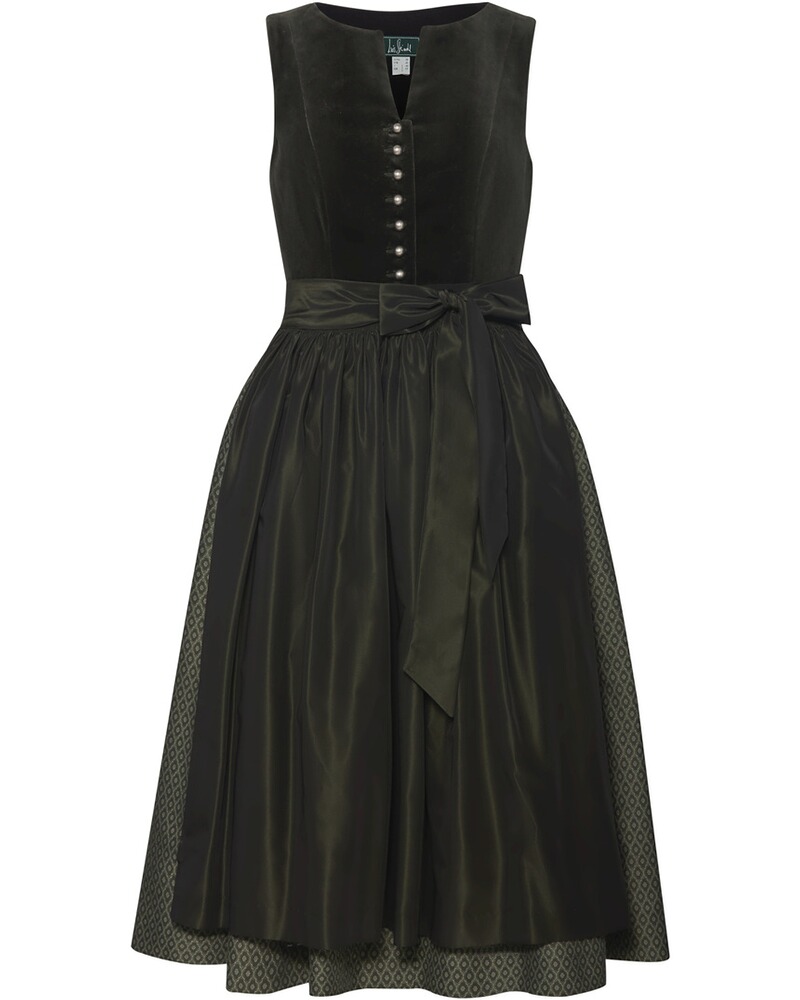 Langes Samt-Dirndl